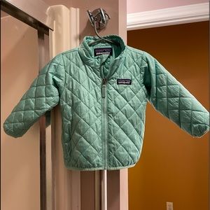 Patagonia Nano Puff Quilted Zip Up Coat Jacket
